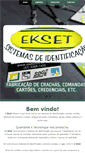 Mobile Screenshot of ekset.com.br